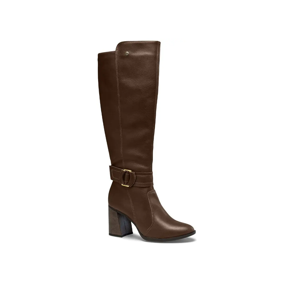 Bota Tanara 8911 Marrón Taco 7.5 Caña Alta