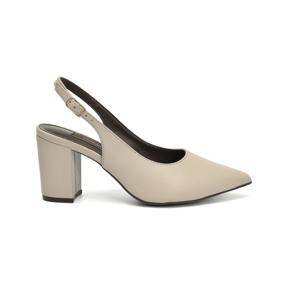 Zapato Via Marte 028045-01 Crema Napa Taco 7