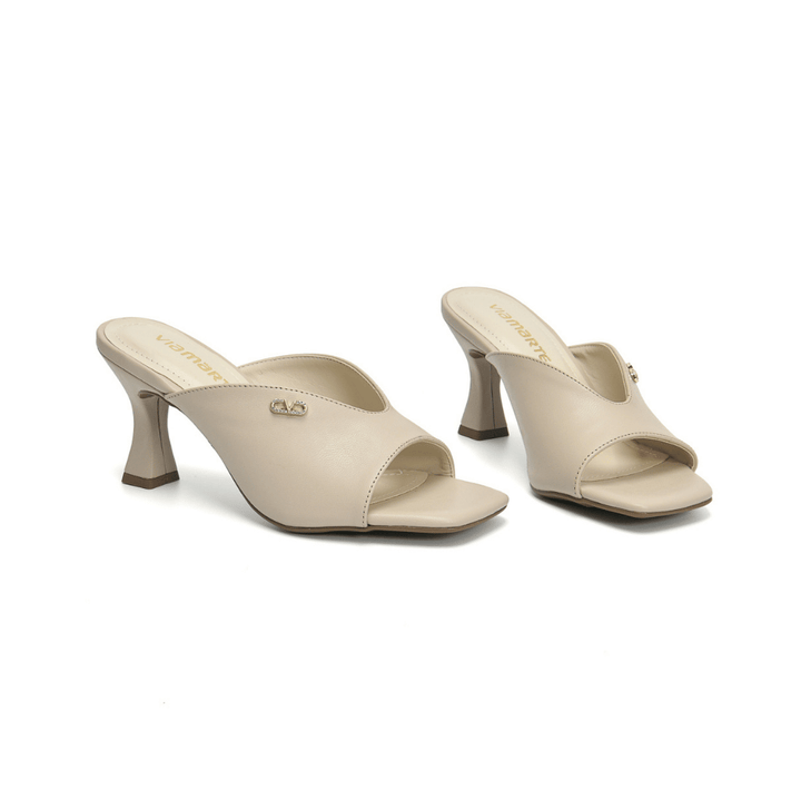 Sandalia Via Marte 105037-01 Beige Napa Taco 7