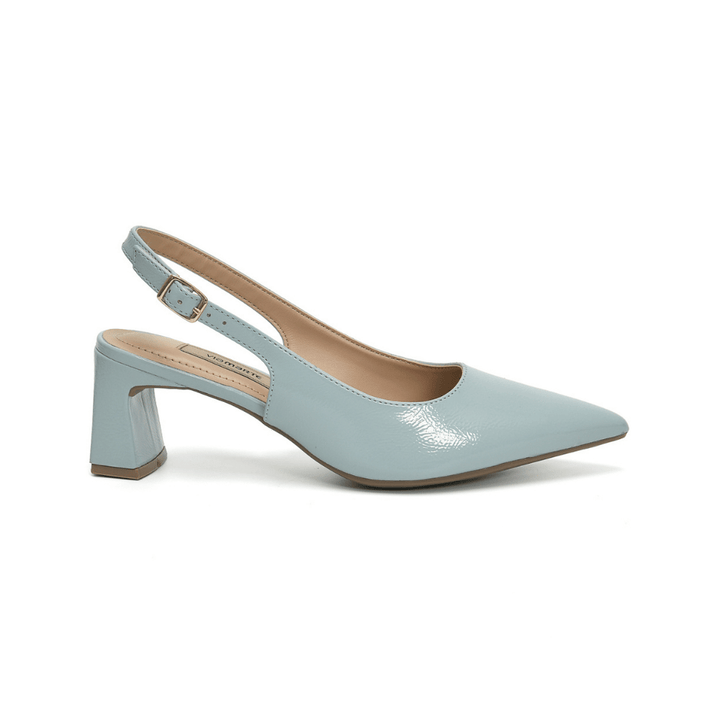 Zapato Via Marte 155032-07 Celeste Charol Napa Taco 5