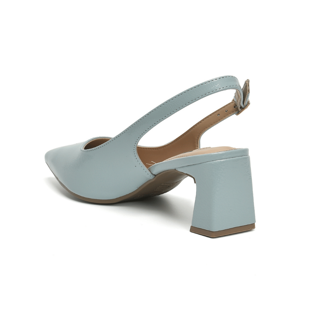 Zapato Via Marte 155032-07 Celeste Charol Napa Taco 5