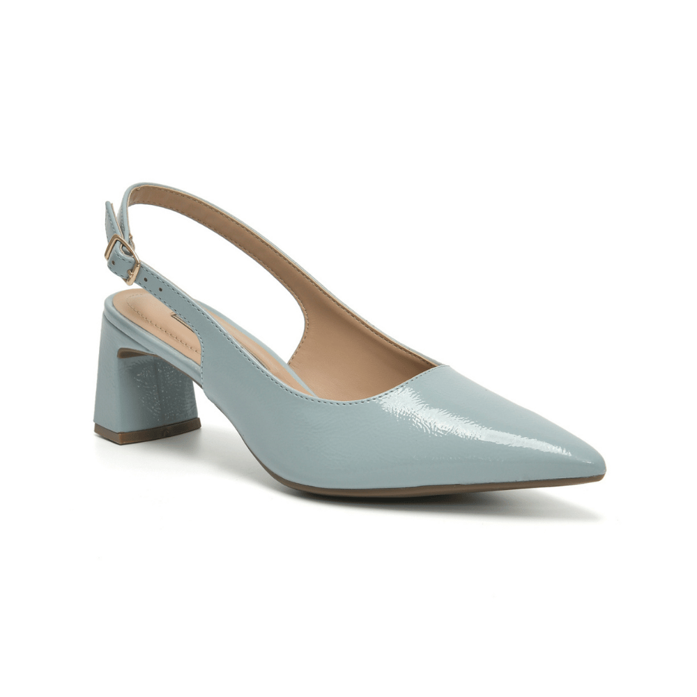 Zapato Via Marte 155032-07 Celeste Charol Napa Taco 5