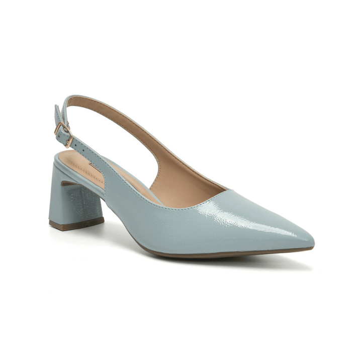 Zapato Via Marte 155032-07 Celeste Charol Napa Taco 5