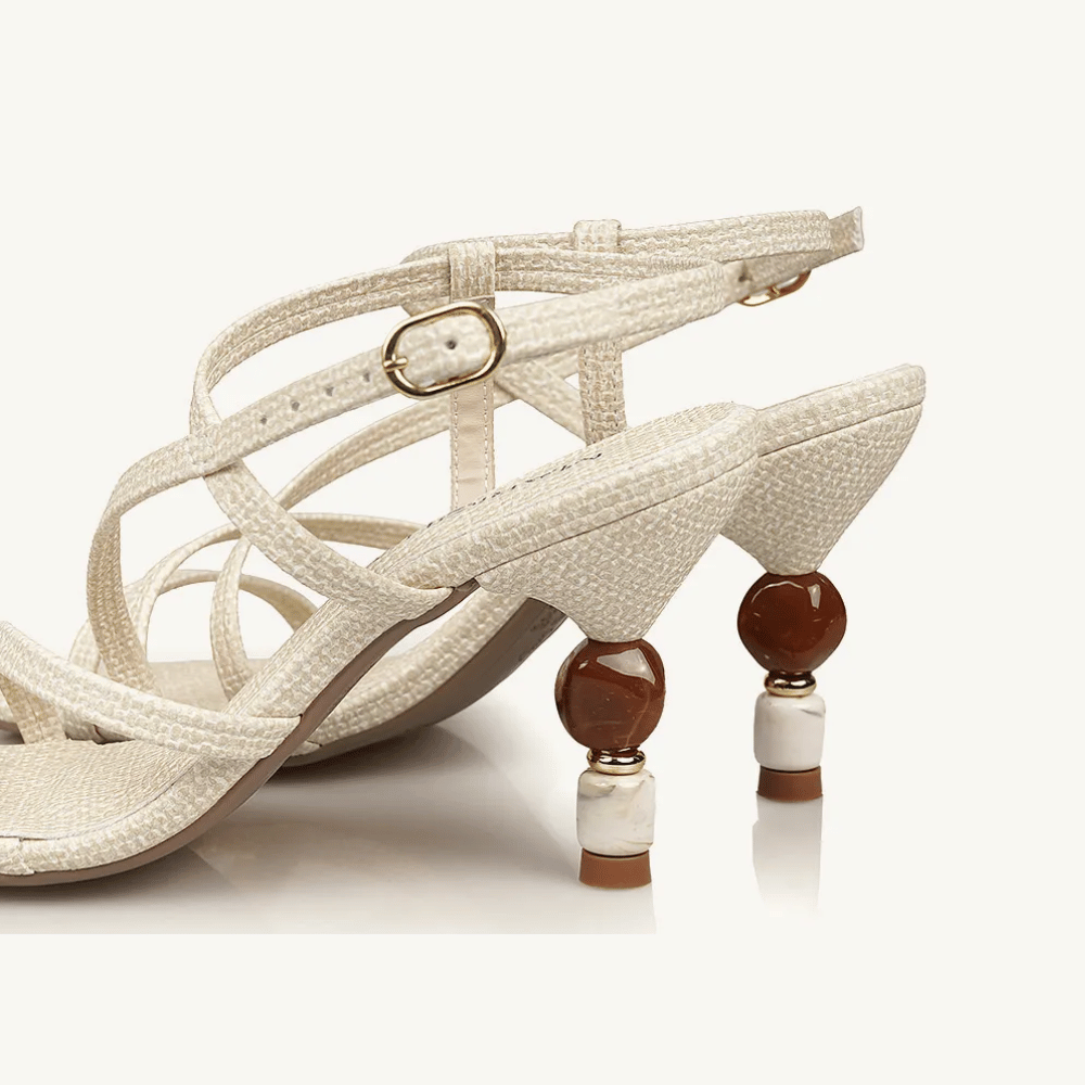 Sandalia Mariotta 30280-04 Taco 9 Blanco