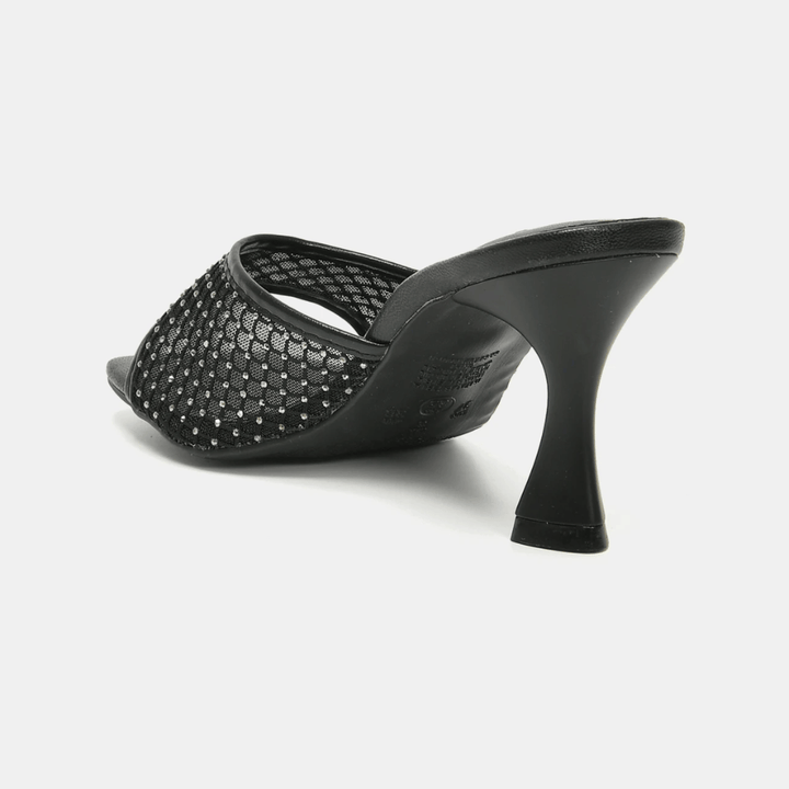 Sandalia Via Marte 166057-01  Negro  Taco 7