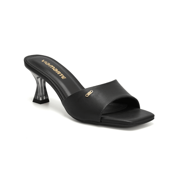 Sandalia Via Marte 200026-02 Negro Napa Taco 7