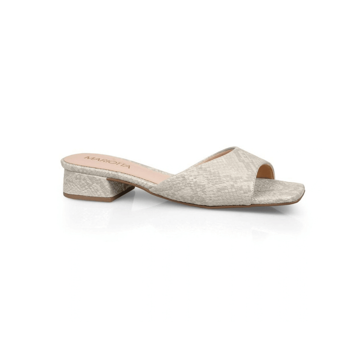 Sandalia Mariotta 20470-13 Blanco Off Taco 3