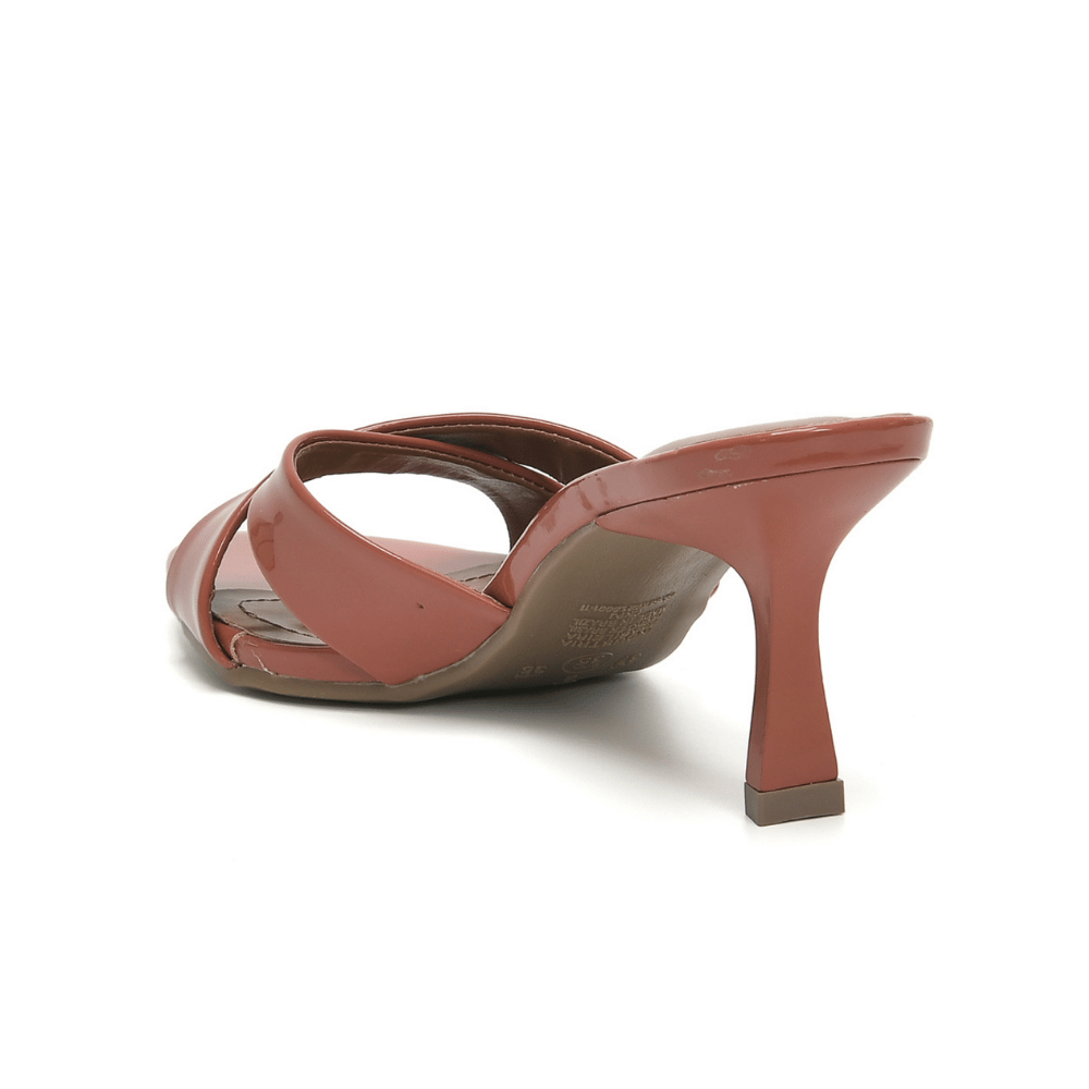 Sandalia Via Marte 336009-01 Cobre Charol Taco 7