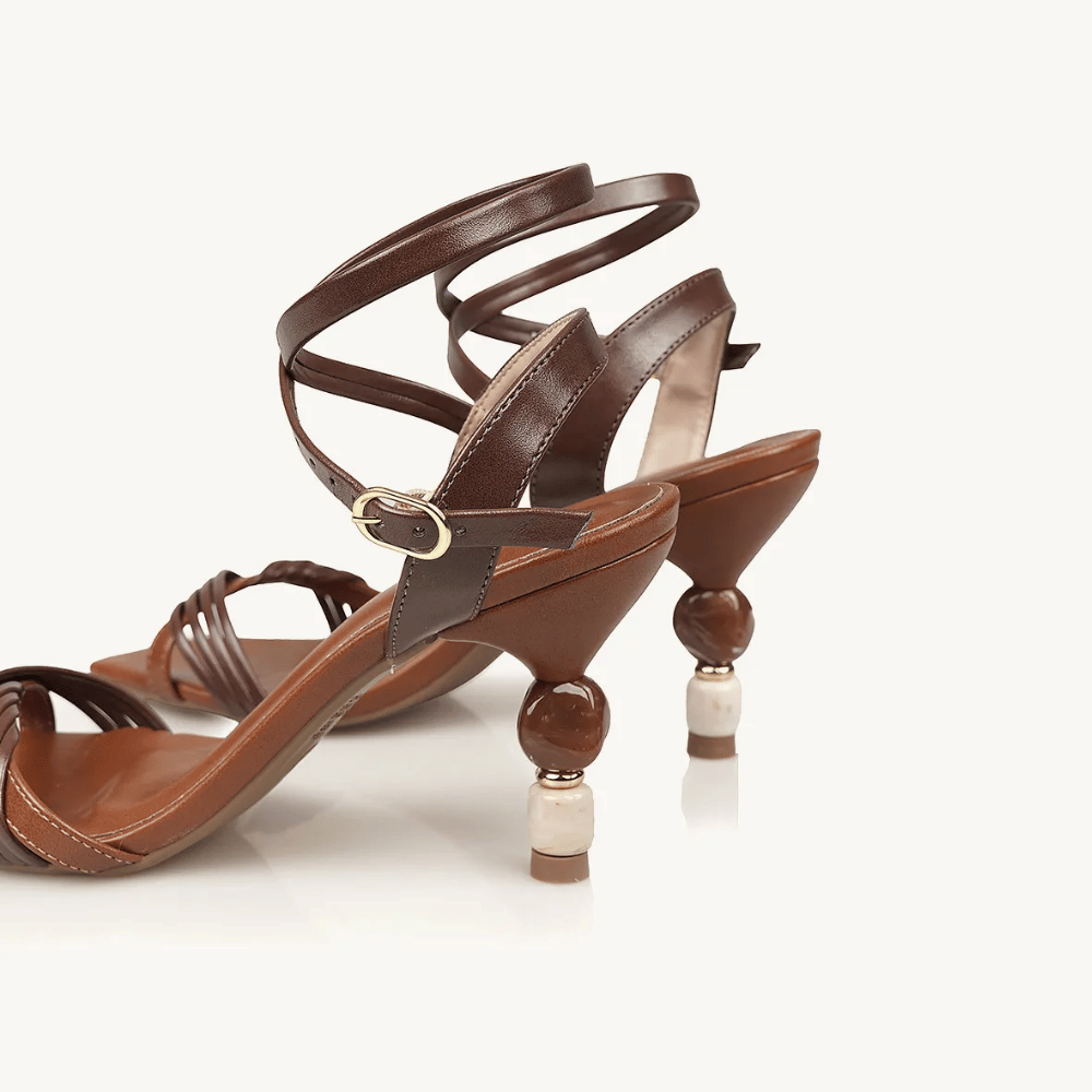 Sandalia Mariotta 30280-03 Taco 9 Canela