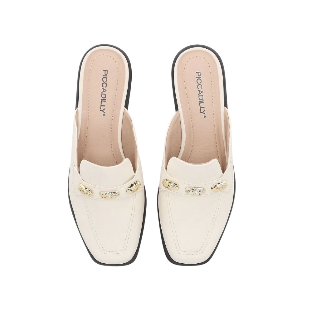 Mule Piccadilly 662009 Blanco off