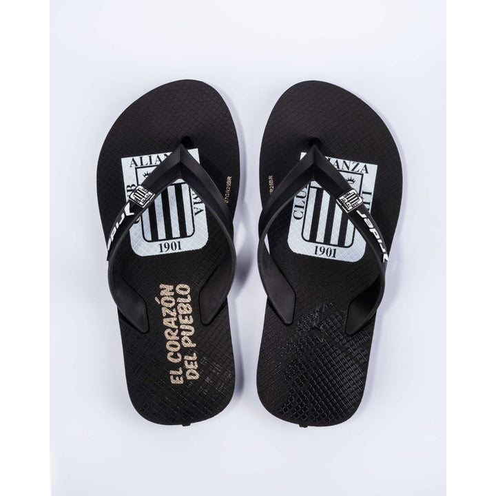 Sandalia Rider Alianza Lima Slide Negro RDL81 Niño