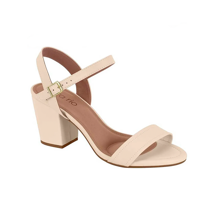 Sandalia Beira Rio 8280.685.9569 Taco 7 Pelica