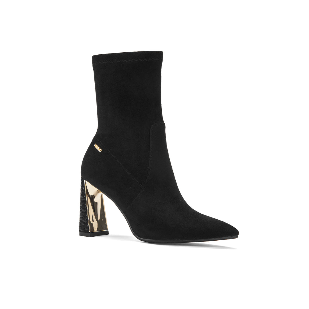 Botin Via Uno BKX973 Gamuza Taco 9