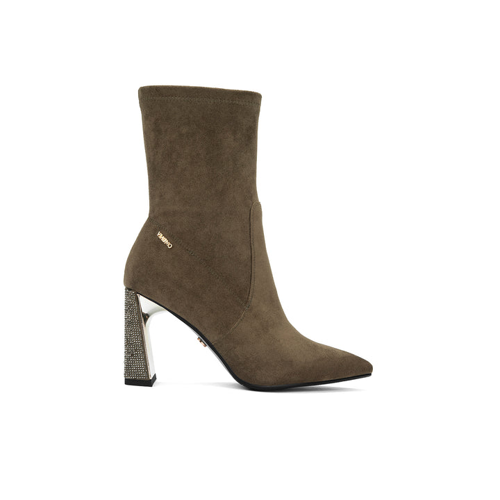 Botin Via Uno BKX973 Gamuza Taco 9