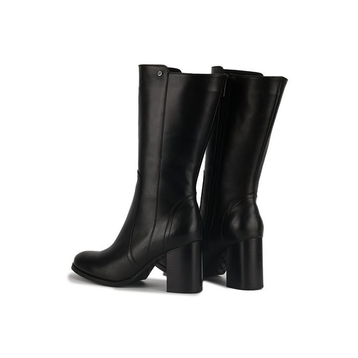 Botin Bruno Ferrini EB12601 Taco 7 Negro Cuero