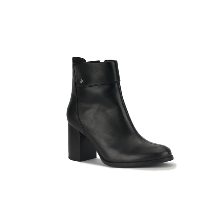Botin Bruno Ferrini EB12602 Negro Taco 8 Cuero