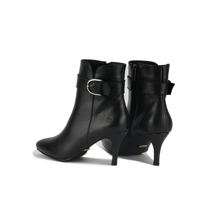 Botin Bruno Ferrini GU22421 Negro Taco 8 Cuero