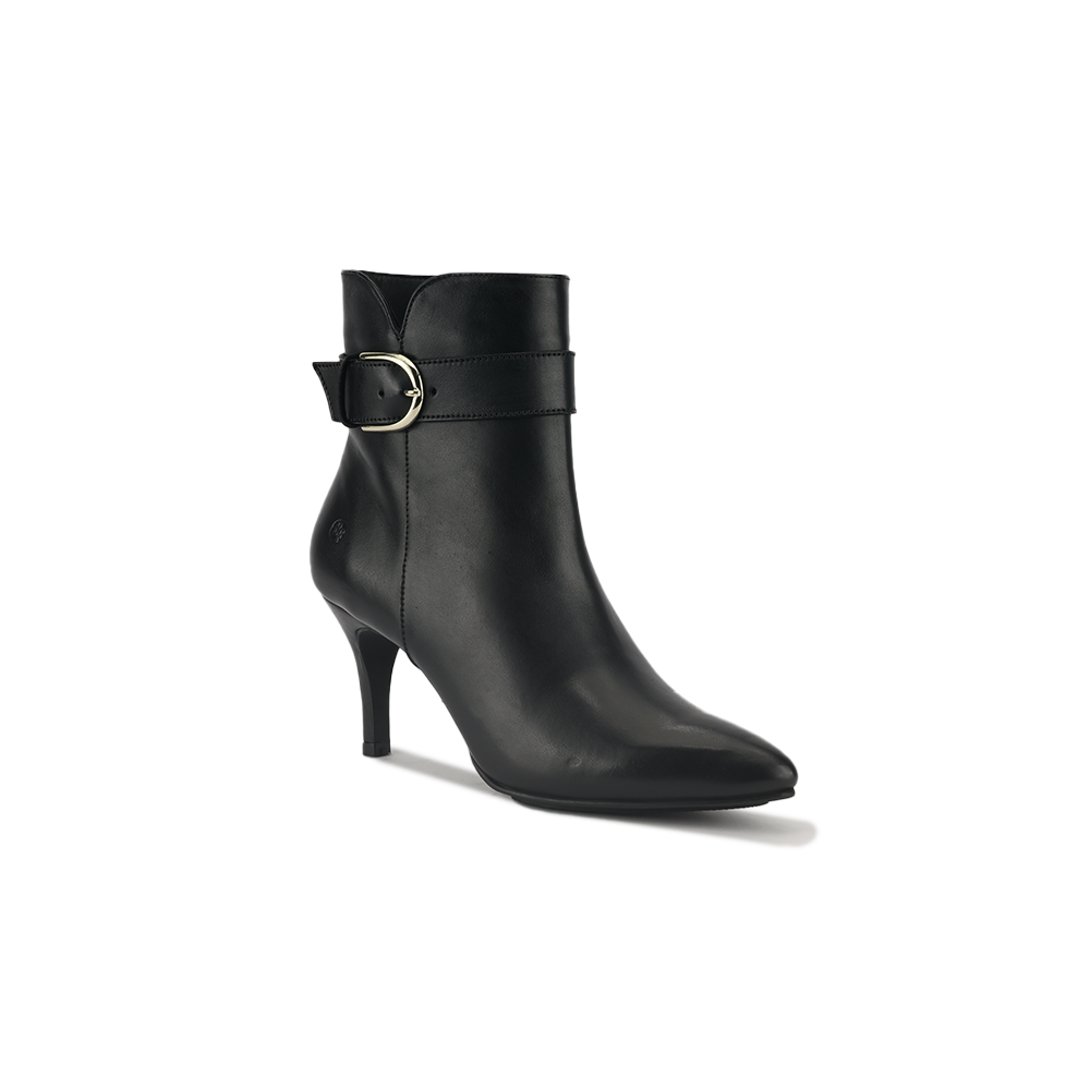 Botin Bruno Ferrini GU22421 Negro Taco 8 Cuero