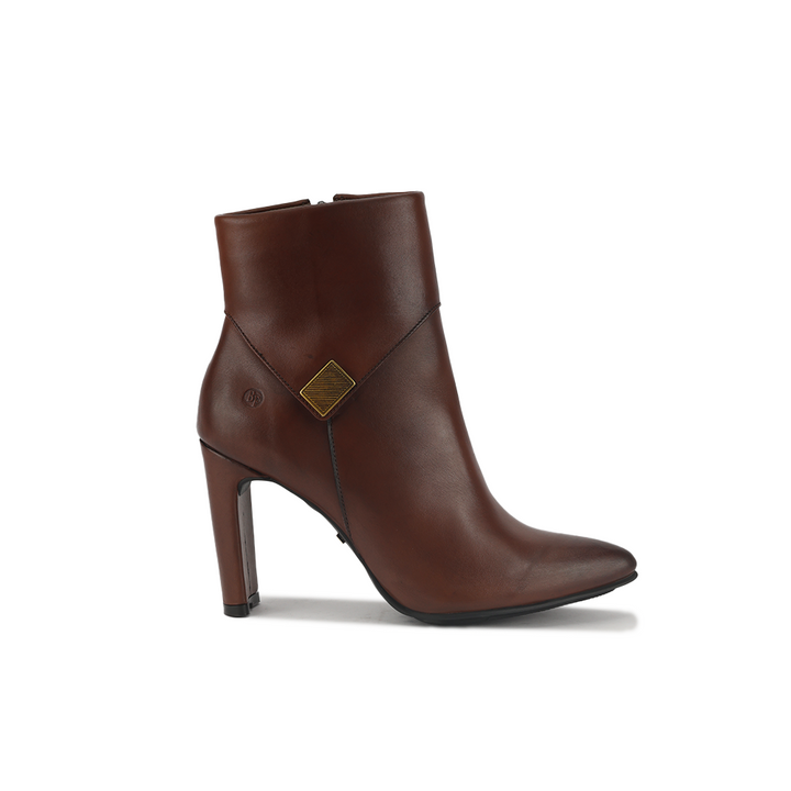 Botin Bruno Ferrini KZ22506 Brandy Taco 9 Cuero