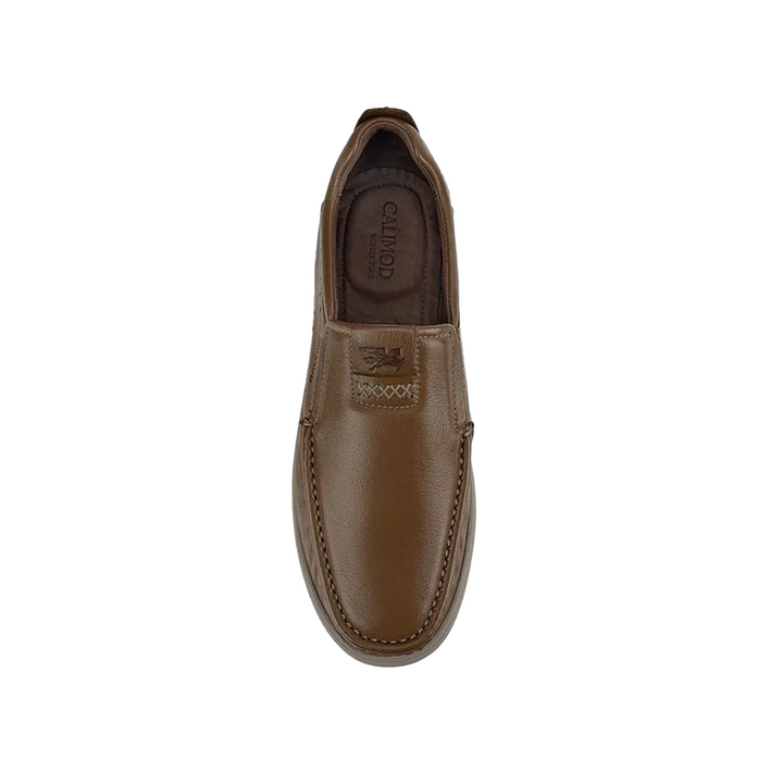 Mocasin Casual Cuero Calimod CK4002 Tan