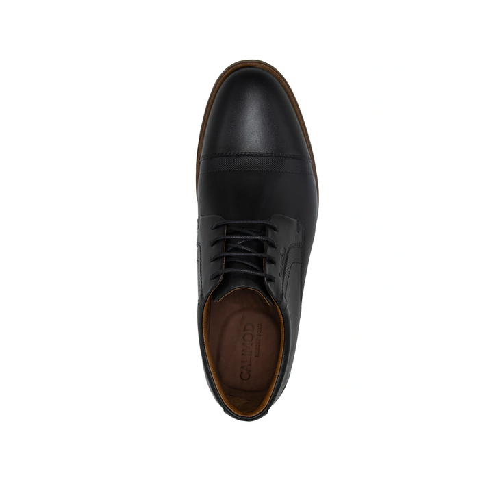 Zapato Calimod CN4001 Negro Cuero