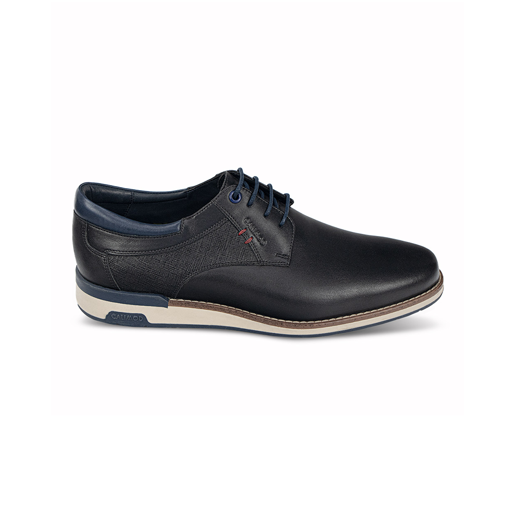 Zapatilla Casual Cuero Calimod CTL101 Negro