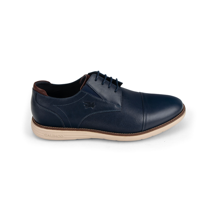 Zapatilla Casual Cuero Calimod CYU003 Marino