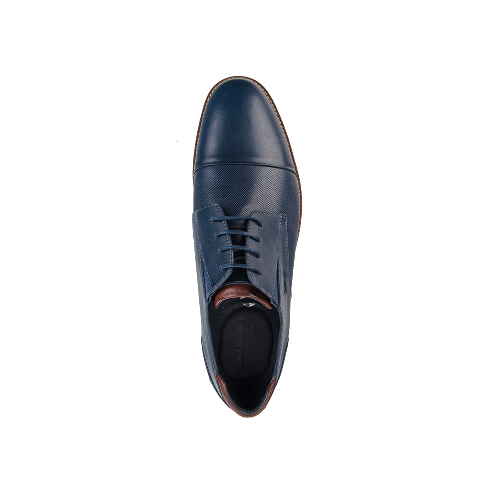 Zapatilla Casual Cuero Calimod CYU003 Marino