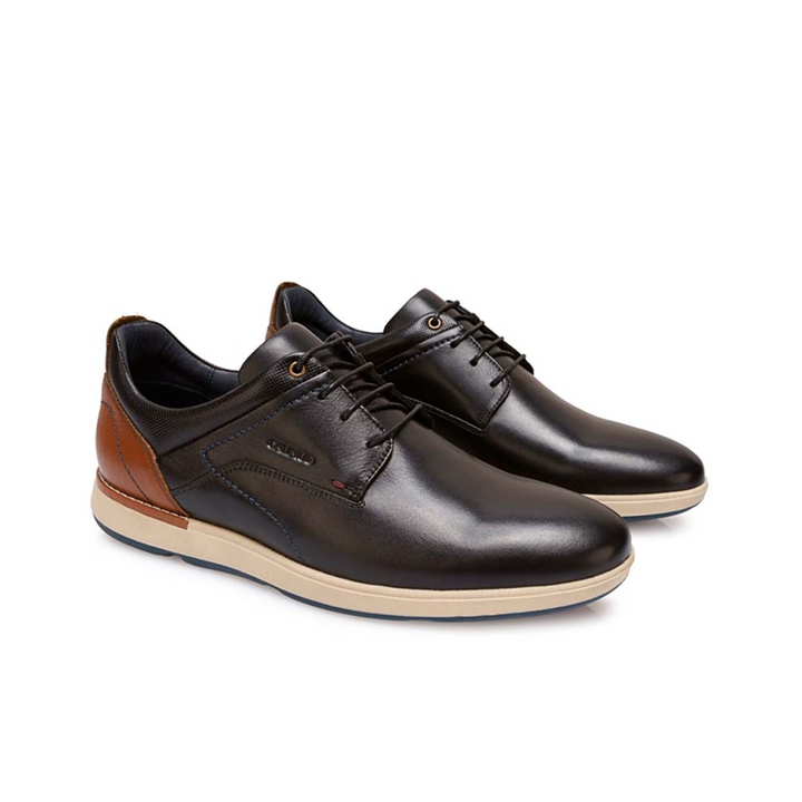 Zapatilla Casual Cuero Calimod CYV006 Negro