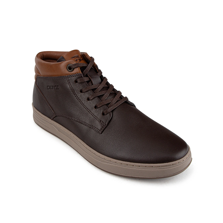 Zapatilla Calimod UEE002 Canela Cuero
