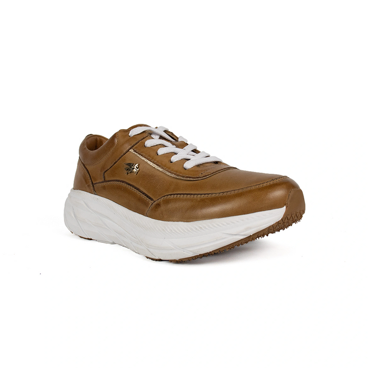 Zapatilla Calimod UII003 Tan Cuero Femenino