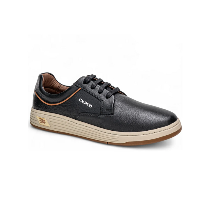 Zapatilla Casual Cuero Calimod UIQ001 Caballero Marino