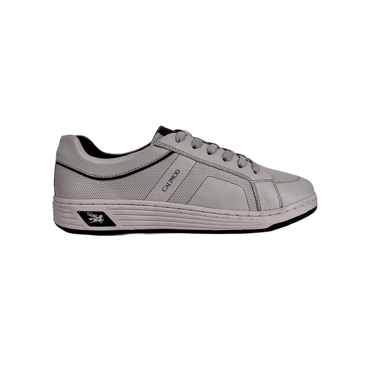 Zapatilla Casual Cuero Calimod UIQ002 Cemento