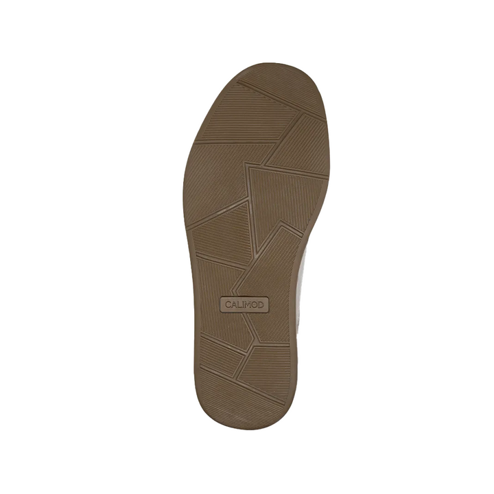 Zapatilla Casual Cuero Calimod UIR001 Cemento