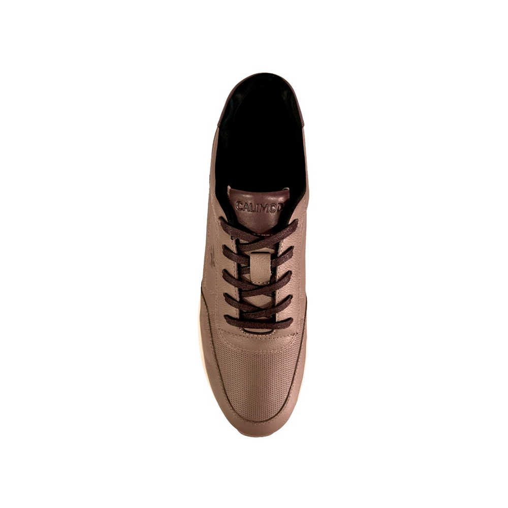 Zapatilla Casual Cuero Calimod UIV002 Cocoa