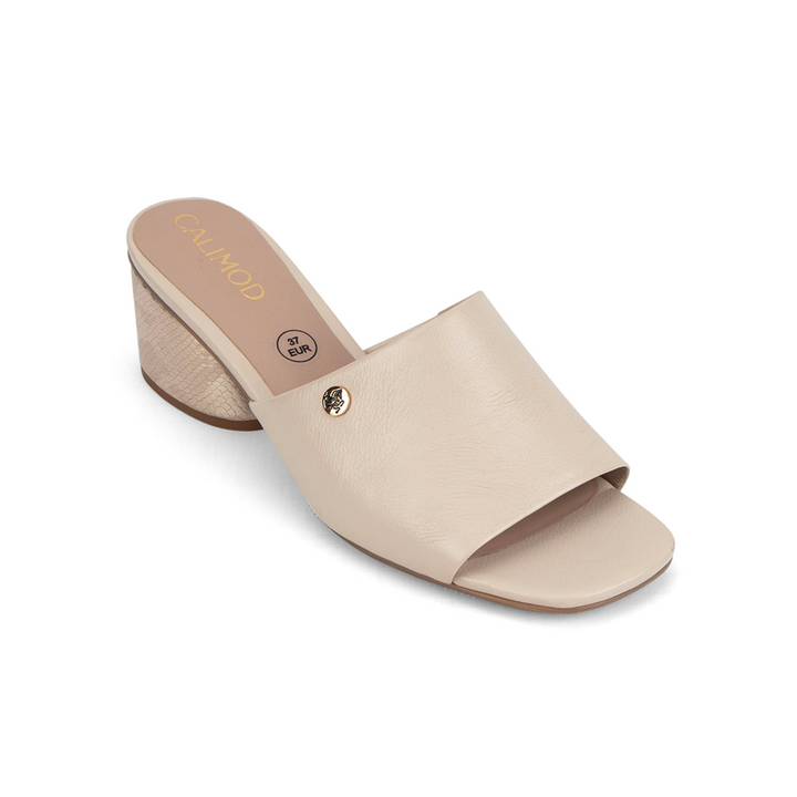 Sandalia Calimod VK1001 Taco 3 Femenino Cuero