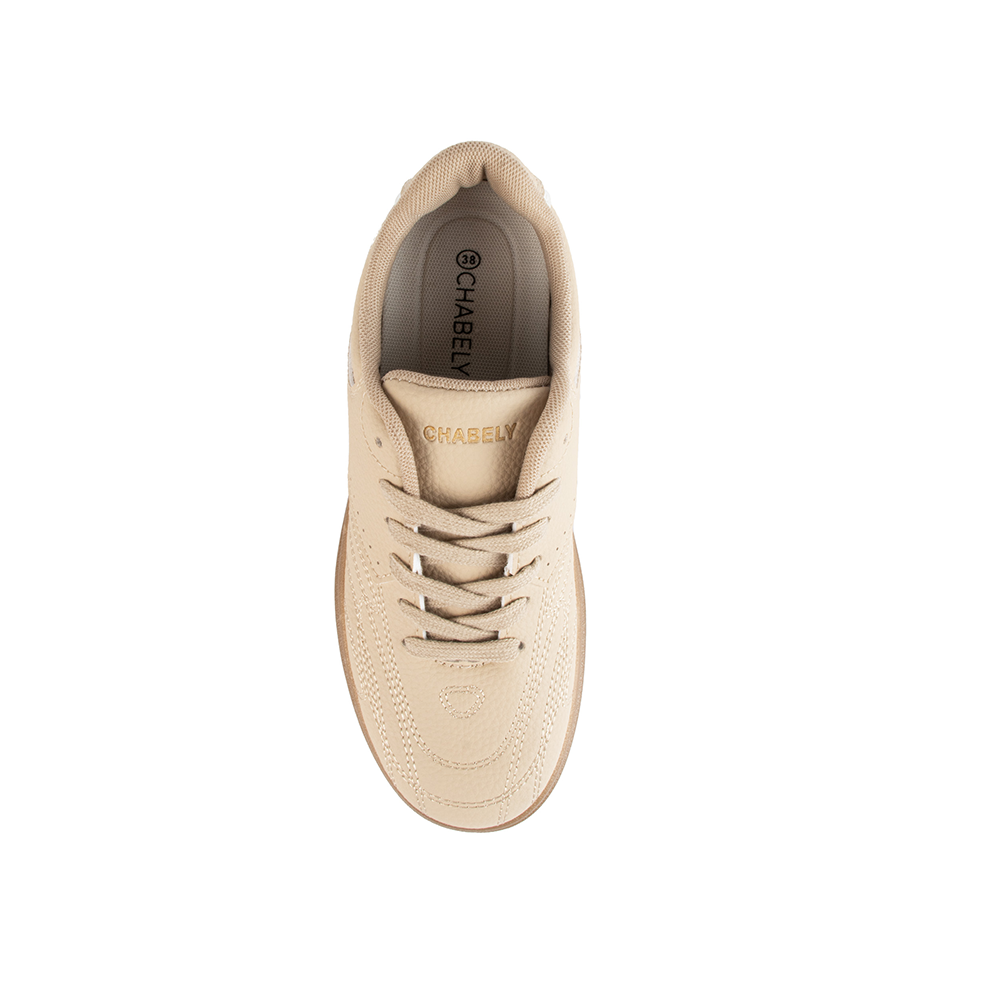 Zapatilla Chabely YZ156 Beige