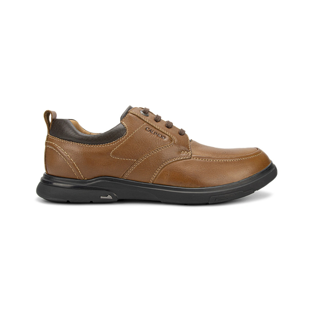 Zapato Calimod CQ1001 Cuero Caballero Tan