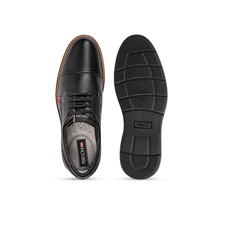 Zapato Ferracini 6151 Caballero Cuero