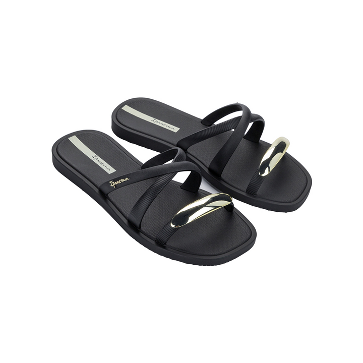 Sandalia Ipanema IPZ80 Cruzada Hebilla Dorada
