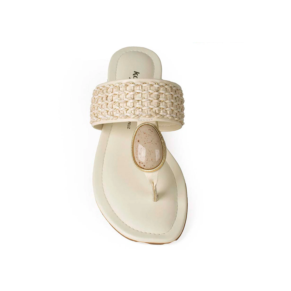 Sandalia Kolosh Y9613 Crema