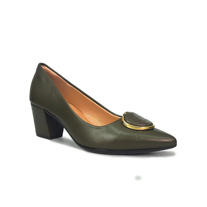 Zapato Light Gel 595-0046 Taco 5 Pelica