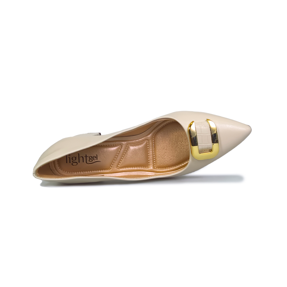 Zapato Light Gel 597-0071 Taco 5 Pelica
