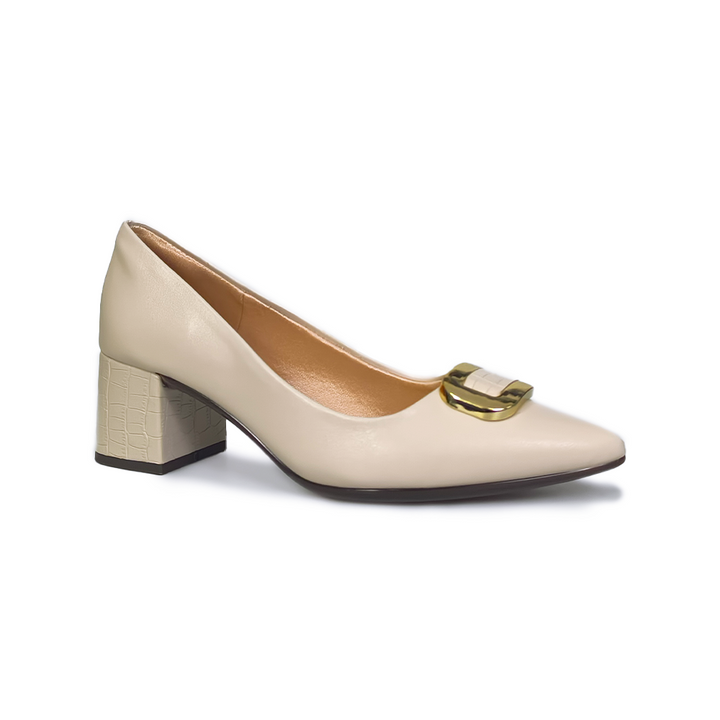 Zapato Light Gel 597-0071 Taco 5 Pelica