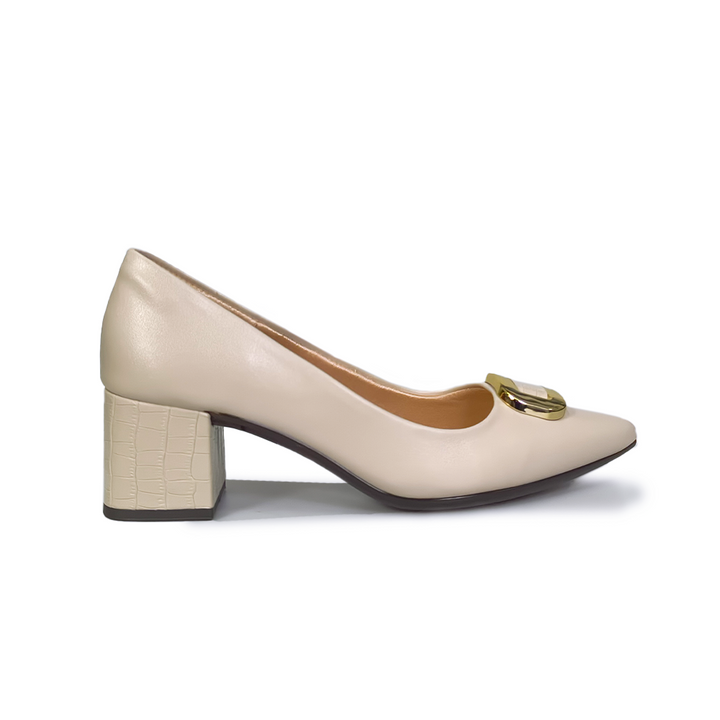 Zapato Light Gel 597-0071 Taco 5 Pelica