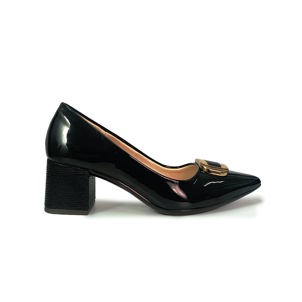 Zapato Light Gel 597-0071 Taco 5 Charol