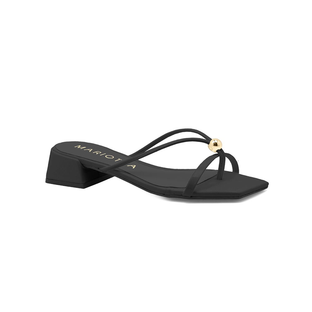 Sandalia Mariotta 20415-01 Taco 4 Charol