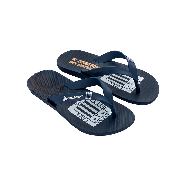 Sandalia Rider Alianza Lima Slide Azul RDL53