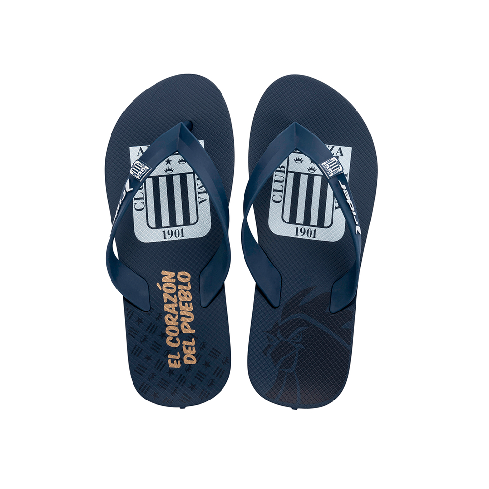 Sandalia Rider Alianza Lima Slide Azul RDL53