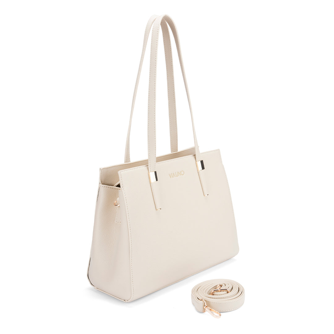 Cartera Via Uno RX9147 Crema